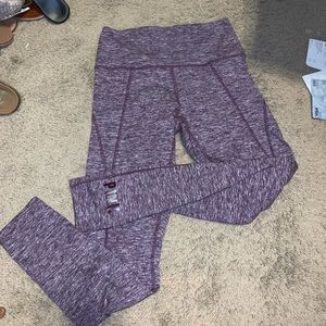 Pink cozy thermal leggings